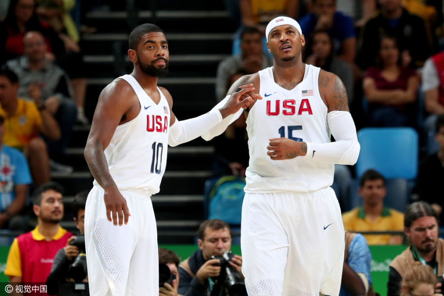 上海队险胜广东队，欧文关键制胜